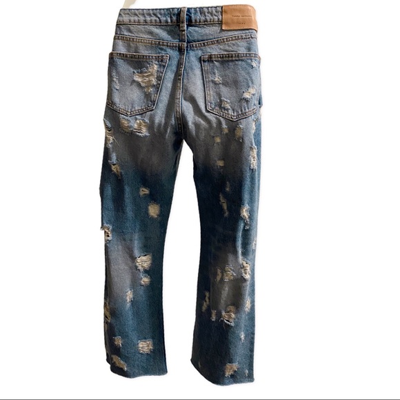 TRF Zara Distressed Jeans - Picture 2 of 2